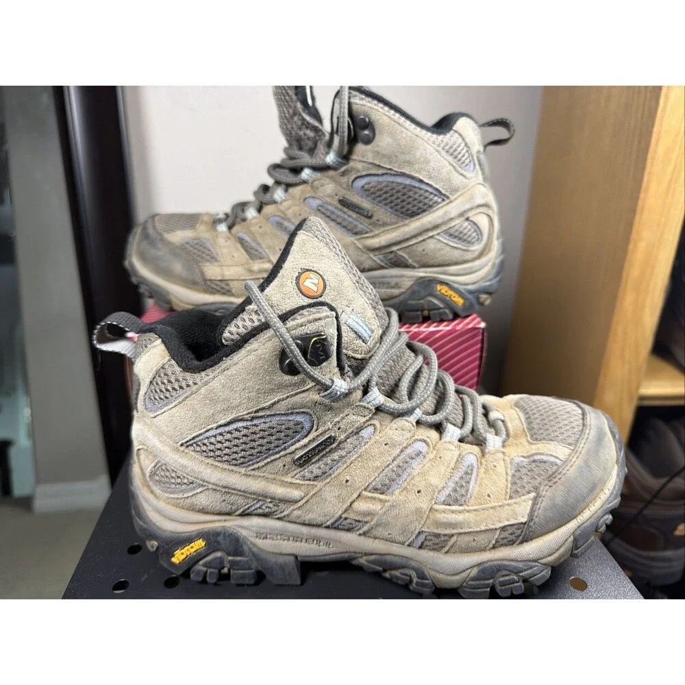Merrell Moab 2 Mid Waterproof Womens 7 W Boots